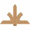 Ekena Millwork Redmond Smooth Timber Gable Bracket, Western Red Cedar, 48"W x 32"H x 5 1/2"D x 5 1/2"F, 16/12 Pitch GBW048X32X0606RED00SWR - alternate 1